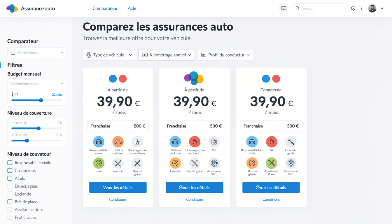 découvrez comment comparer plusieurs assurances auto facilement et choisir la meilleure couverture sans erreur grâce à nos conseils pratiques et astuces.